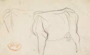 Tanulmány egy tehénről alkotó: George Romney